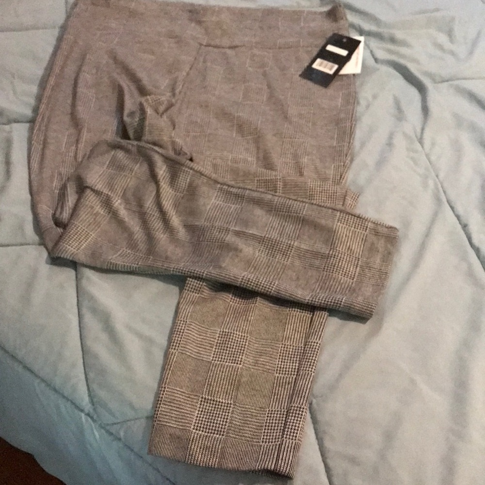 Black slips pants, new with tag